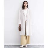 ペプラムデザインVネックニットカーディガン/洗える | MK MICHEL KLEIN | 詳細画像6 