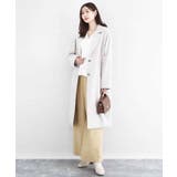 ペプラムデザインVネックニットカーディガン/洗える | MK MICHEL KLEIN | 詳細画像8 