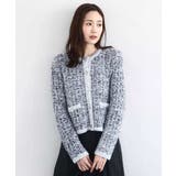 ツイードニットジャケット/洗える | MK MICHEL KLEIN | 詳細画像10 