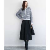 ツイードニットジャケット/洗える | MK MICHEL KLEIN | 詳細画像12 