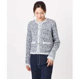 ツイードニットジャケット/洗える | MK MICHEL KLEIN | 詳細画像14 