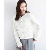 ツイードニットジャケット/洗える | MK MICHEL KLEIN | 詳細画像6 