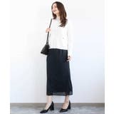 ジャケットライクニットカーディガン/洗える | MK MICHEL KLEIN | 詳細画像4 