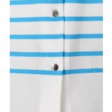 ドット釦Vネックカーディガン(無地・ボーダー)/洗える | MK MICHEL KLEIN | 詳細画像26 