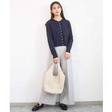 ドット釦ニットカーディガン/接触冷感/UVカット/洗える | MK MICHEL KLEIN | 詳細画像12 