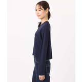 ドット釦ニットカーディガン/接触冷感/UVカット/洗える | MK MICHEL KLEIN | 詳細画像15 