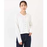 ドット釦ニットカーディガン/接触冷感/UVカット/洗える | MK MICHEL KLEIN | 詳細画像23 