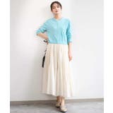 ドット釦ニットカーディガン/接触冷感/UVカット/洗える | MK MICHEL KLEIN | 詳細画像5 