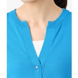 [UVカット/接触冷感/洗える]キーネックカーディガン | MK MICHEL KLEIN | 詳細画像17 