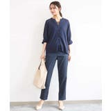 [UVカット/接触冷感/洗える]キーネックカーディガン | MK MICHEL KLEIN | 詳細画像4 