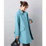 SUPER100'sウール スタンドカラーミドルコート | MK MICHEL KLEIN | 詳細画像10