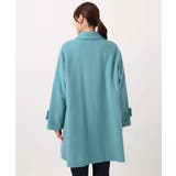 SUPER100'sウール スタンドカラーミドルコート | MK MICHEL KLEIN | 詳細画像25