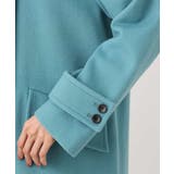 SUPER100'sウール スタンドカラーミドルコート | MK MICHEL KLEIN | 詳細画像27