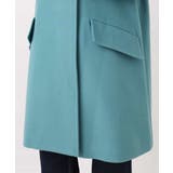 SUPER100'sウール スタンドカラーミドルコート | MK MICHEL KLEIN | 詳細画像29