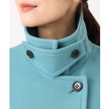 SUPER100'sウール スタンドカラーミドルコート | MK MICHEL KLEIN | 詳細画像34