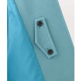 SUPER100'sウール スタンドカラーミドルコート | MK MICHEL KLEIN | 詳細画像35