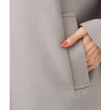 SUPER100'sウール フーデットミドルコート | MK MICHEL KLEIN | 詳細画像10 