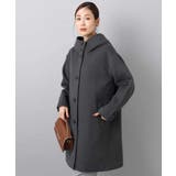 SUPER100'sウール フーデットミドルコート | MK MICHEL KLEIN | 詳細画像18 