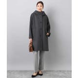 SUPER100'sウール フーデットミドルコート | MK MICHEL KLEIN | 詳細画像19 