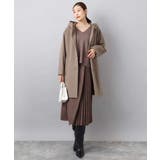 SUPER100'sウール フーデットミドルコート | MK MICHEL KLEIN | 詳細画像28 