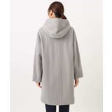 SUPER100'sウール フーデットミドルコート | MK MICHEL KLEIN | 詳細画像6 