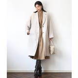 ベージュ | [超軽量]エアリアルウール チェスターコート | MK MICHEL KLEIN