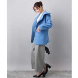 [超軽量]エアリアルウール ミドル丈フーデットコート | MK MICHEL KLEIN | 詳細画像11 