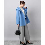 [超軽量]エアリアルウール ミドル丈フーデットコート | MK MICHEL KLEIN | 詳細画像12 