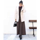 [超軽量]エアリアルウール ミドル丈フーデットコート | MK MICHEL KLEIN | 詳細画像17 