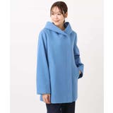 [超軽量]エアリアルウール ミドル丈フーデットコート | MK MICHEL KLEIN | 詳細画像18 