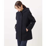 [超軽量]エアリアルウール ミドル丈フーデットコート | MK MICHEL KLEIN | 詳細画像31 