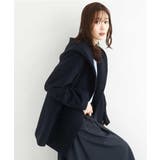 [超軽量]エアリアルウール ミドル丈フーデットコート | MK MICHEL KLEIN | 詳細画像5 