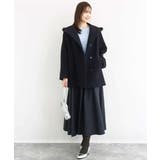 [超軽量]エアリアルウール ミドル丈フーデットコート | MK MICHEL KLEIN | 詳細画像7 