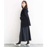 [超軽量]エアリアルウール ミドル丈フーデットコート | MK MICHEL KLEIN | 詳細画像8 