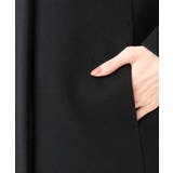 SUPER100sウール スタンドカラーロングコート | MK MICHEL KLEIN | 詳細画像21 