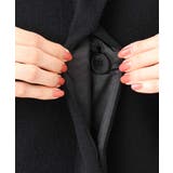 SUPER100sウール スタンドカラーロングコート | MK MICHEL KLEIN | 詳細画像24 