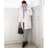 ベーシックタフタ ロングダウンコート/撥水加工 | MK MICHEL KLEIN | 詳細画像19 