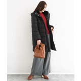 ベーシックタフタ ロングダウンコート/撥水加工 | MK MICHEL KLEIN | 詳細画像5 