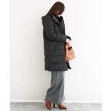 ベーシックタフタ ロングダウンコート/撥水加工 | MK MICHEL KLEIN | 詳細画像6 