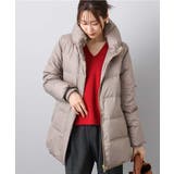 モカ | ベーシックタフタ ミドルダウンコート/撥水加工 | MK MICHEL KLEIN