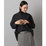 シアーチェックAラインブラウス | MICHEL KLEIN | 詳細画像15 