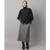 シアーチェックAラインブラウス | MICHEL KLEIN | 詳細画像20 