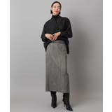 シアーチェックAラインブラウス | MICHEL KLEIN | 詳細画像23 