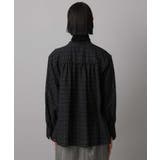 シアーチェックAラインブラウス | MICHEL KLEIN | 詳細画像27 