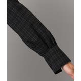 シアーチェックAラインブラウス | MICHEL KLEIN | 詳細画像29 