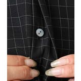 シアーチェックAラインブラウス | MICHEL KLEIN | 詳細画像31 