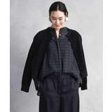 シアーチェックAラインブラウス | MICHEL KLEIN | 詳細画像9 