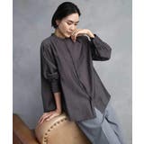 シアーAラインブラウス | MICHEL KLEIN | 詳細画像10 