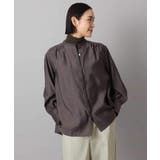 シアーAラインブラウス | MICHEL KLEIN | 詳細画像15 