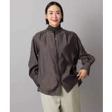 シアーAラインブラウス | MICHEL KLEIN | 詳細画像16 